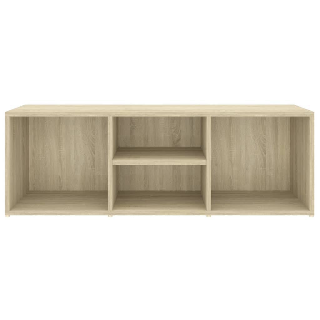 vidaXL Schuhbank Sonoma-Eiche 105x35x35 cm Holzwerkstoff