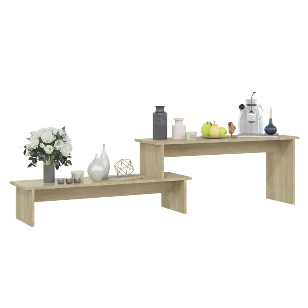 vidaXL TV-Schrank Sonoma-Eiche 180x30x43 cm Holzwerkstoff