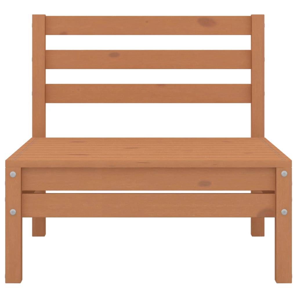 vidaXL 8-tlg. Garten-Lounge-Set Honigbraun Massivholz Kiefer