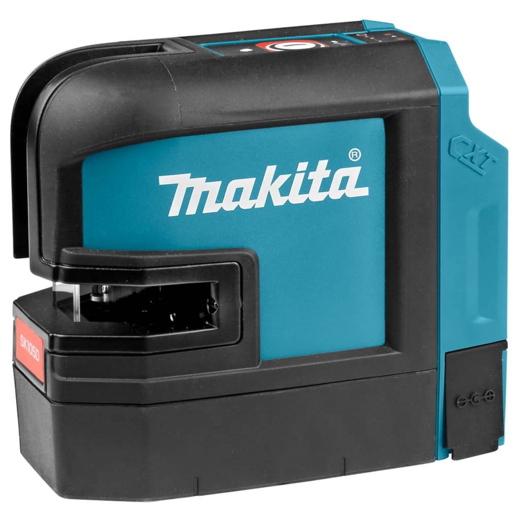 Makita Akku-Kreuzlinienlaser 10,8 W Rot 25 m Blau und Schwarz