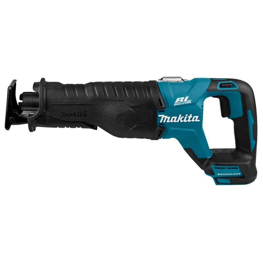 Makita Bürstenlose Säbelsäge im Koffer 18 V Blau und Schwarz
