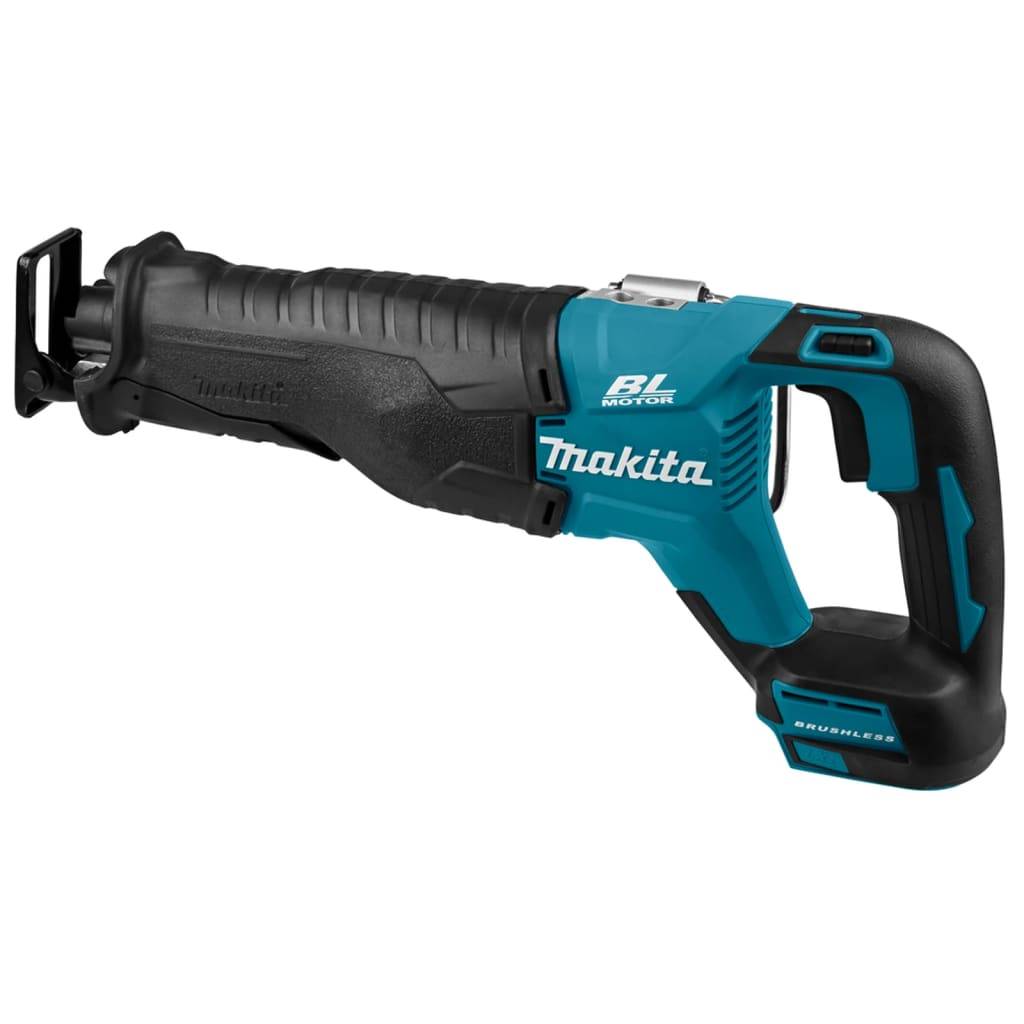 Makita Bürstenlose Säbelsäge im Koffer 18 V Blau und Schwarz