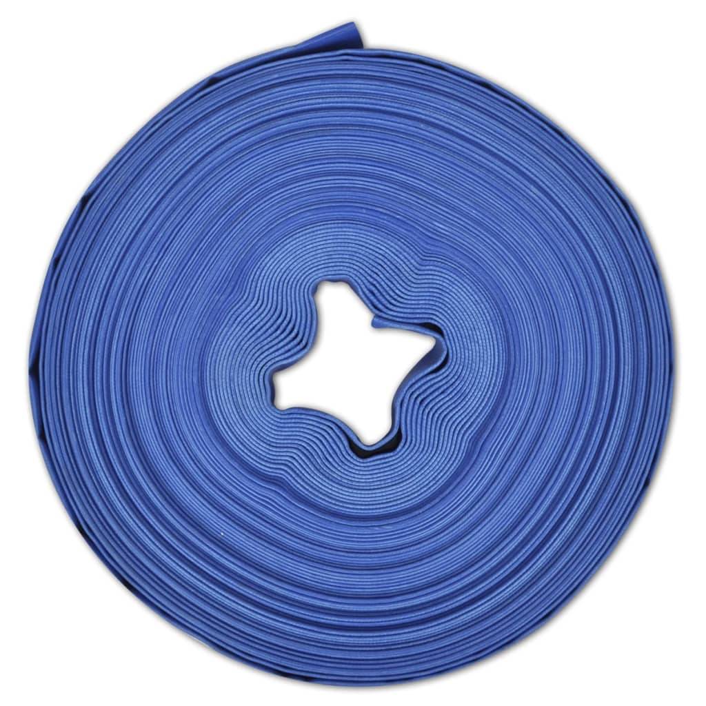 vidaXL Flachschlauch 100 m 1" PVC