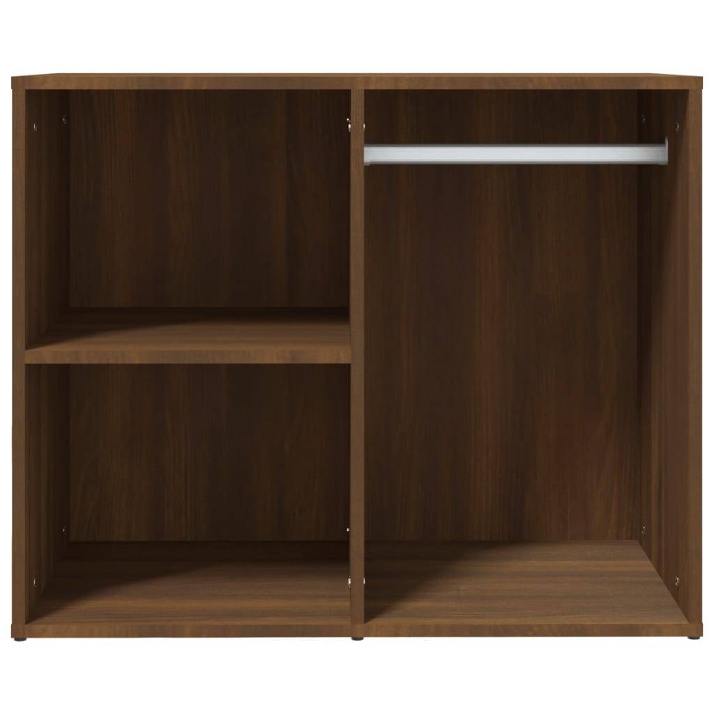 vidaXL Regal für Schminktisch Braun Eichen-Optik 80x40x65 cm