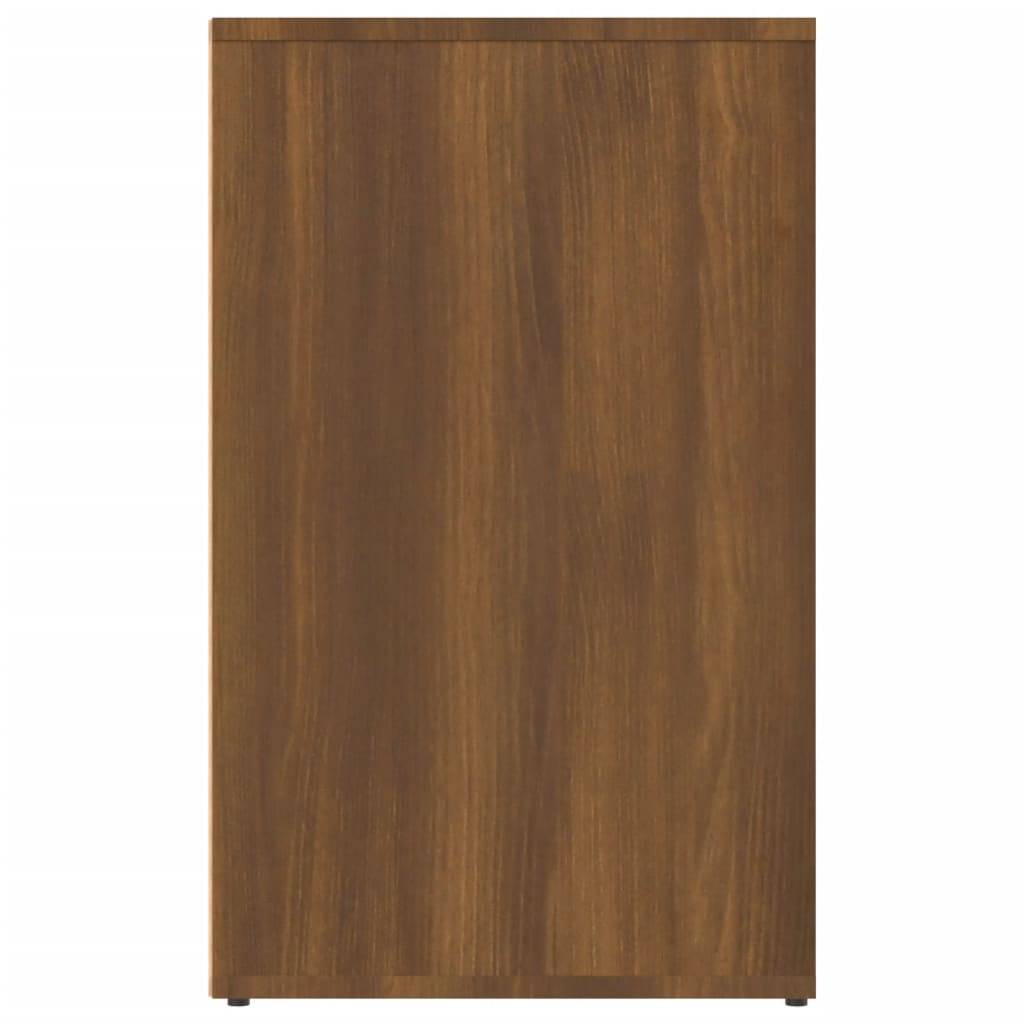 vidaXL Regal für Schminktisch Braun Eichen-Optik 80x40x65 cm