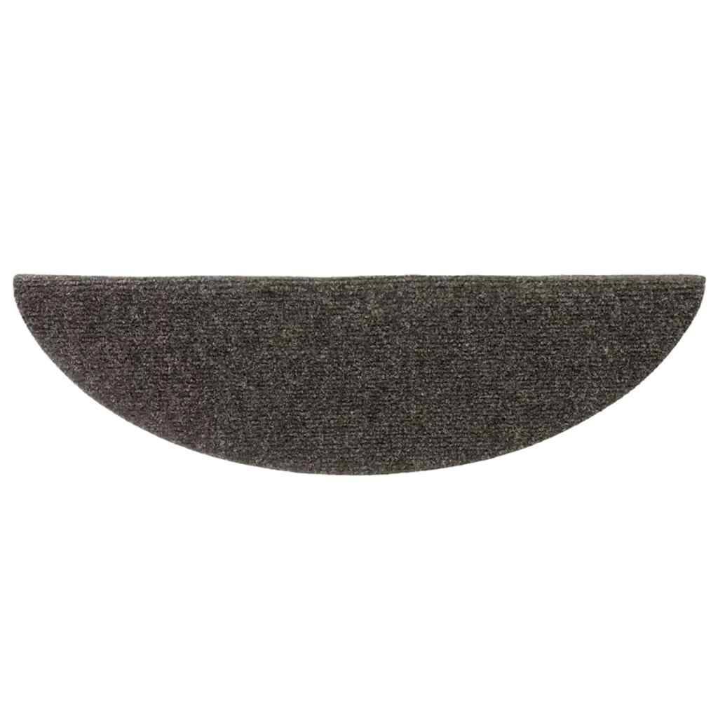 vidaXL Selbstklebende Treppenmatten 5 Stk. Anthrazit 56x17x3 cm