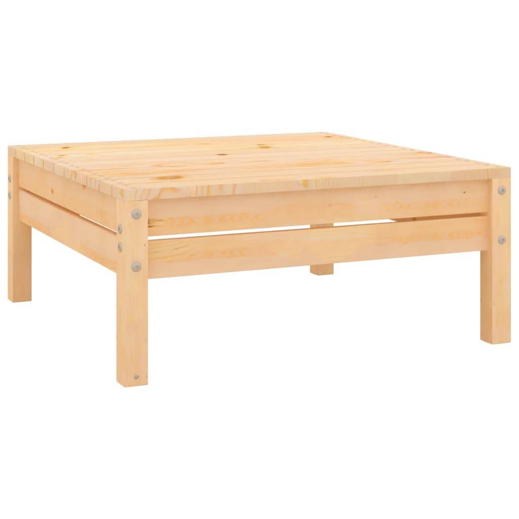 vidaXL 3-tlg. Garten-Lounge-Set Kiefer Massivholz