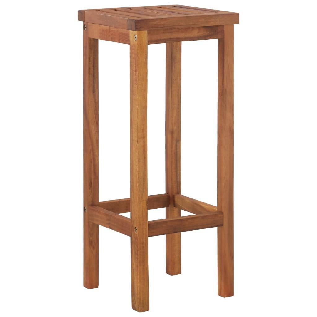 vidaXL Barhocker 6 Stk. Massivholz Akazie