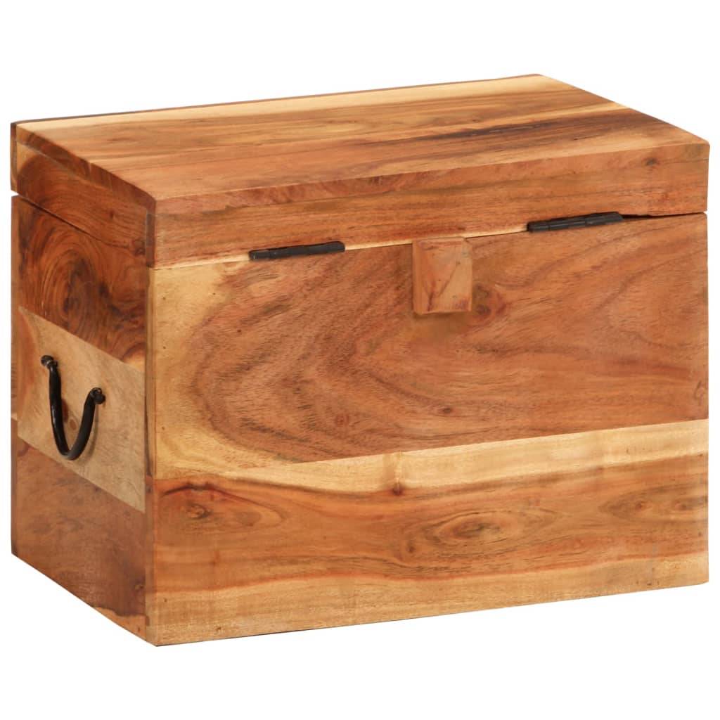 vidaXL Aufbewahrungsbox 39x28x31 cm Massivholz Akazie