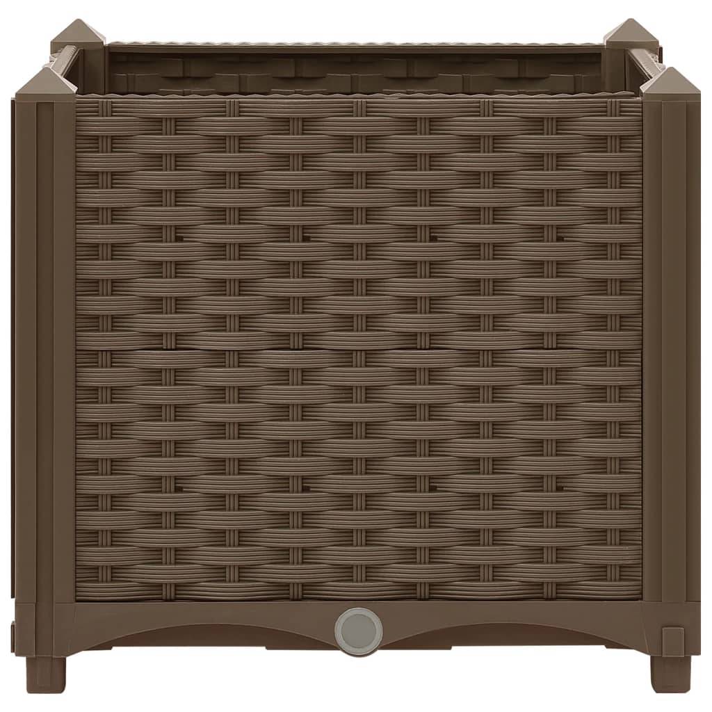 vidaXL Hochbeet 40x40x38 cm Polypropylen