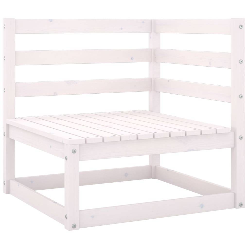 vidaXL 7-tlg. Garten-Lounge-Set mit Kissen Massivholz Kiefer
