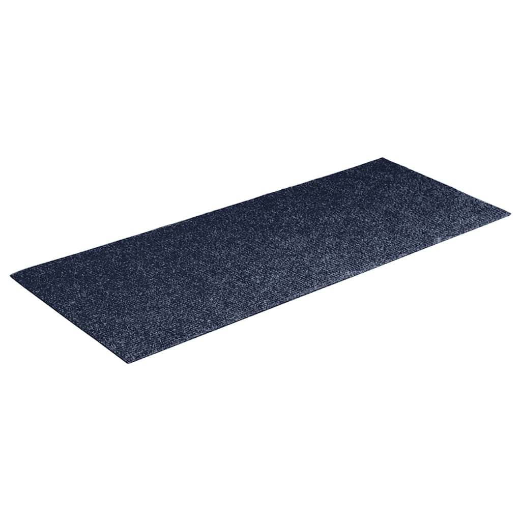 vidaXL Selbstklebende Treppenmatten 15 Stk. 60x25 cm Graublau
