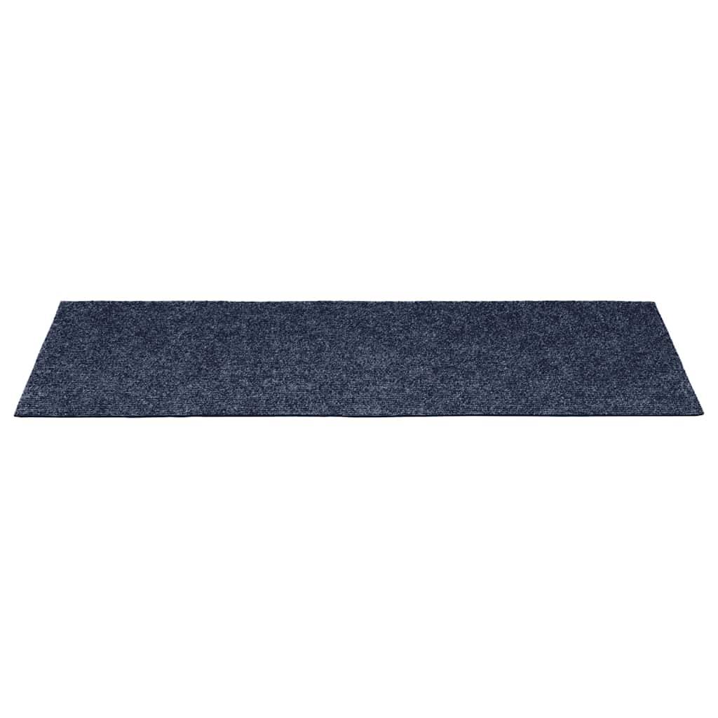 vidaXL Selbstklebende Treppenmatten 15 Stk. 60x25 cm Graublau