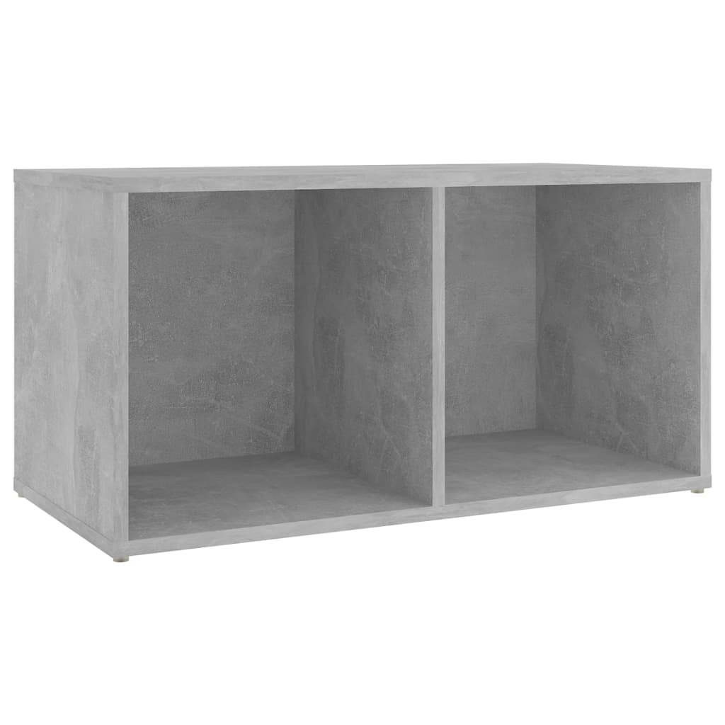 vidaXL 3-tlg. TV-Schrank-Set Betongrau Holzwerkstoff