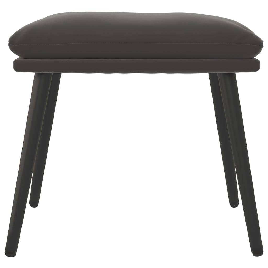 vidaXL Fußhocker Dunkelgrau 45x29,5x35 cm Samt