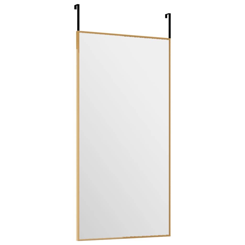 vidaXL Türspiegel Golden 30x60 cm Glas und Aluminium