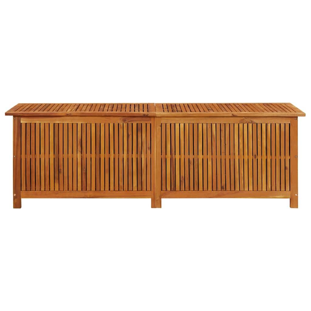 vidaXL Garten-Aufbewahrungsbox 175x50x58 cm Massivholz Akazie