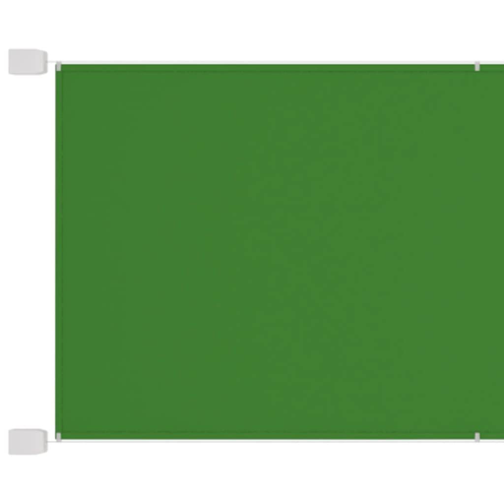 vidaXL Senkrechtmarkise Hellgrün 200x420 cm Oxford-Gewebe