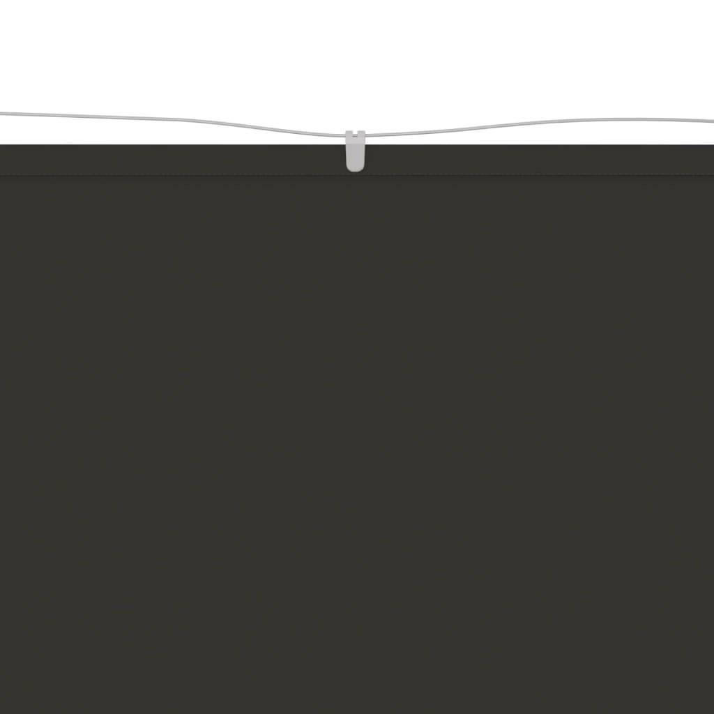 vidaXL Senkrechtmarkise Anthrazit 180x1200 cm Oxford-Gewebe
