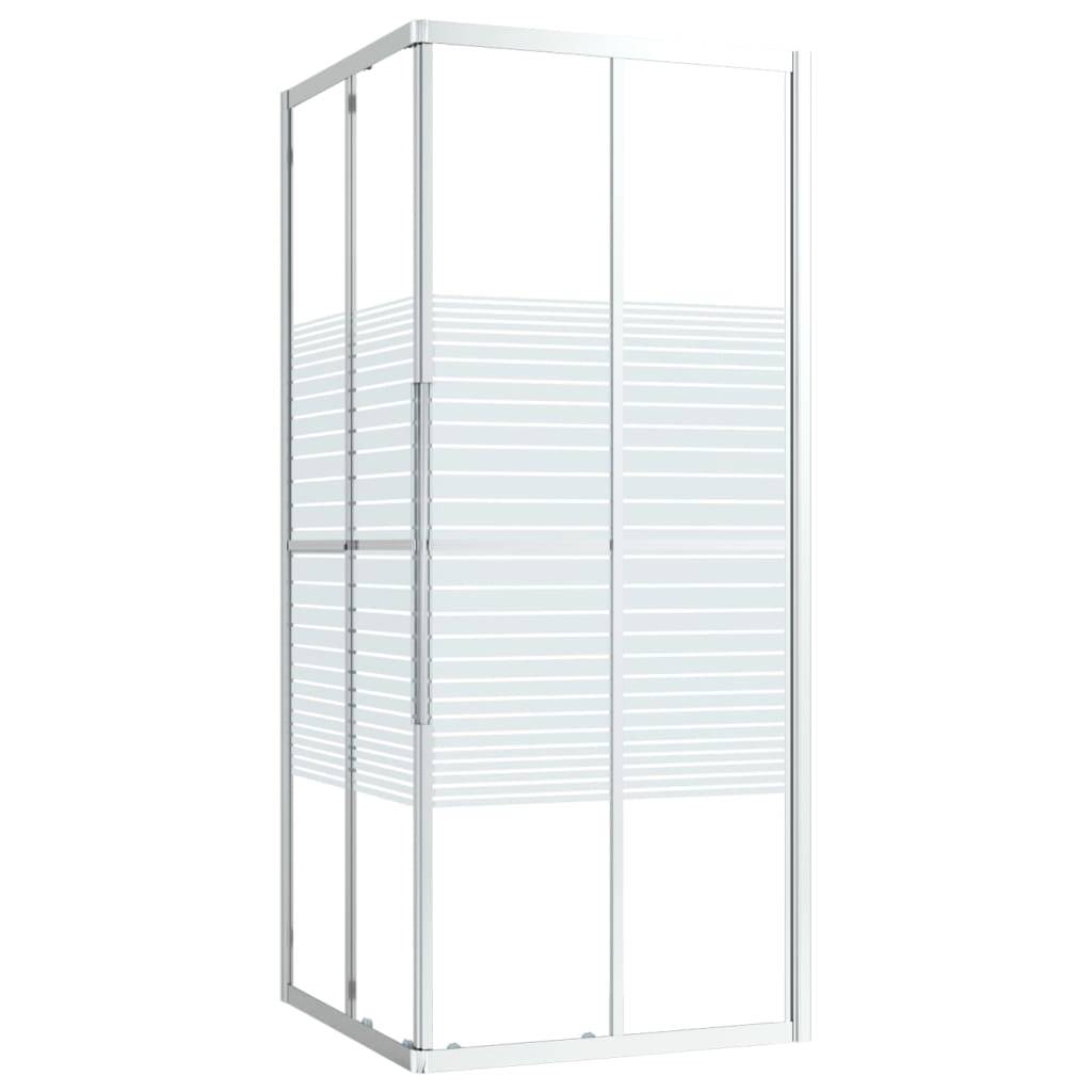 vidaXL Duschkabine ESG 80x80x180 cm