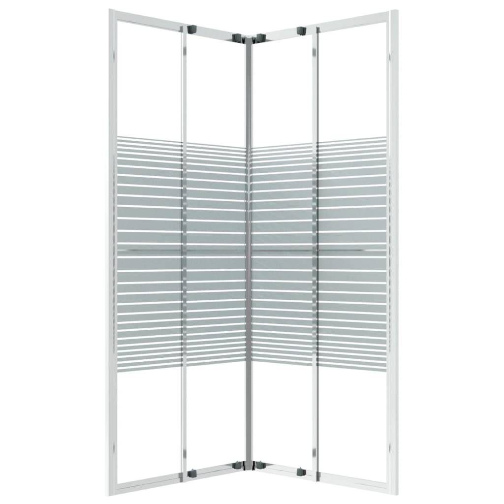 vidaXL Duschkabine ESG 80x80x180 cm