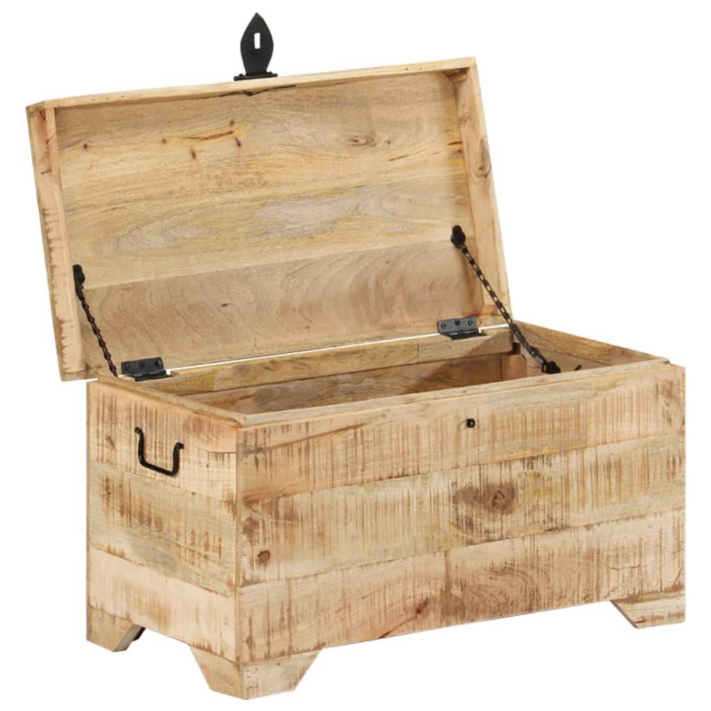 vidaXL Truhe Massivholz Mango