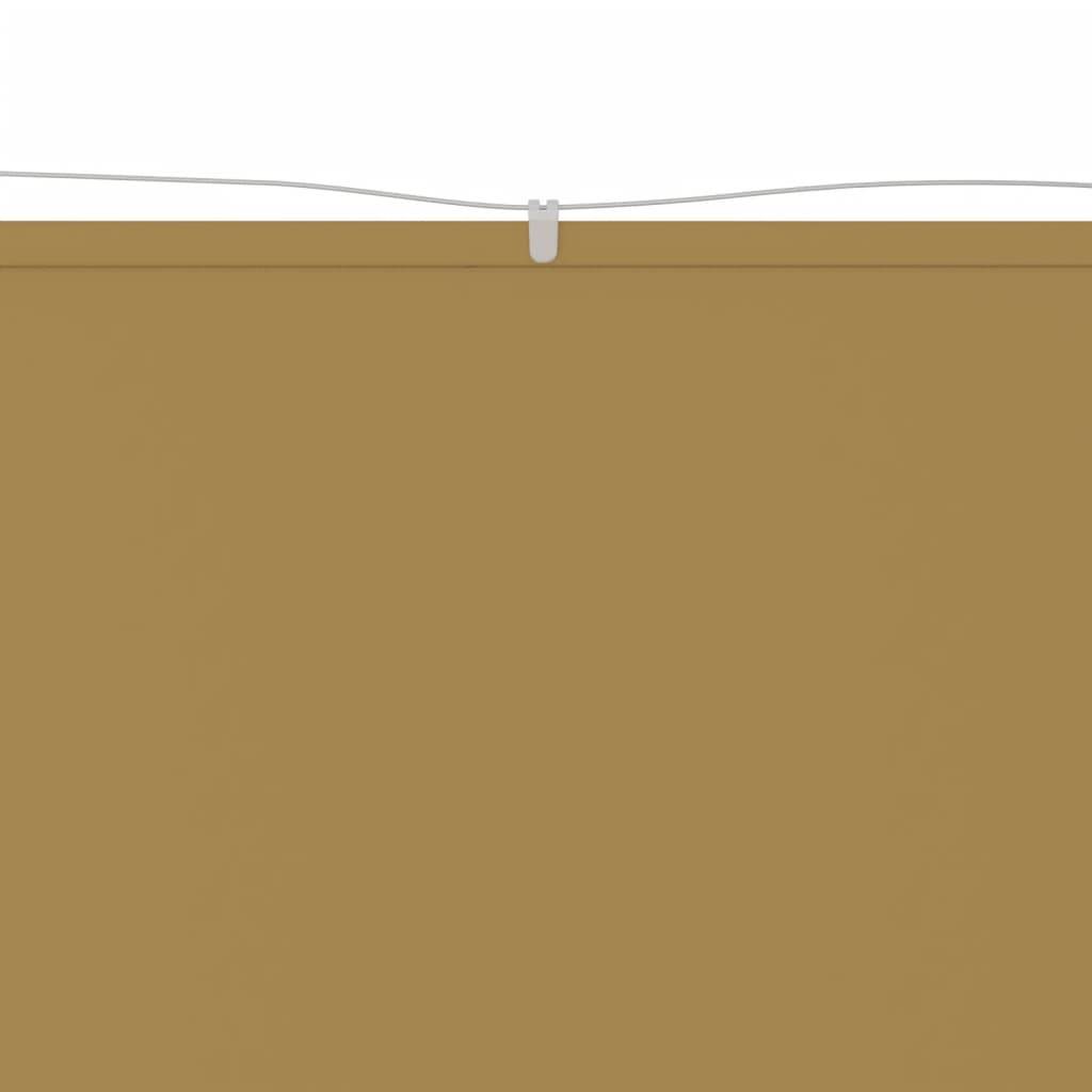 vidaXL Senkrechtmarkise Beige 100x800 cm Oxford-Gewebe