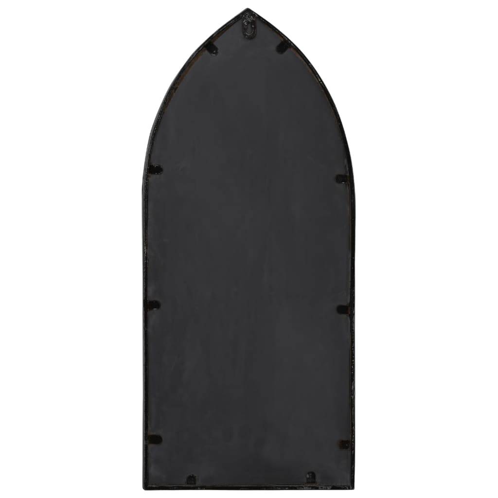 vidaXL Spiegel Schwarz 70x30 cm Eisen für Innenbereich