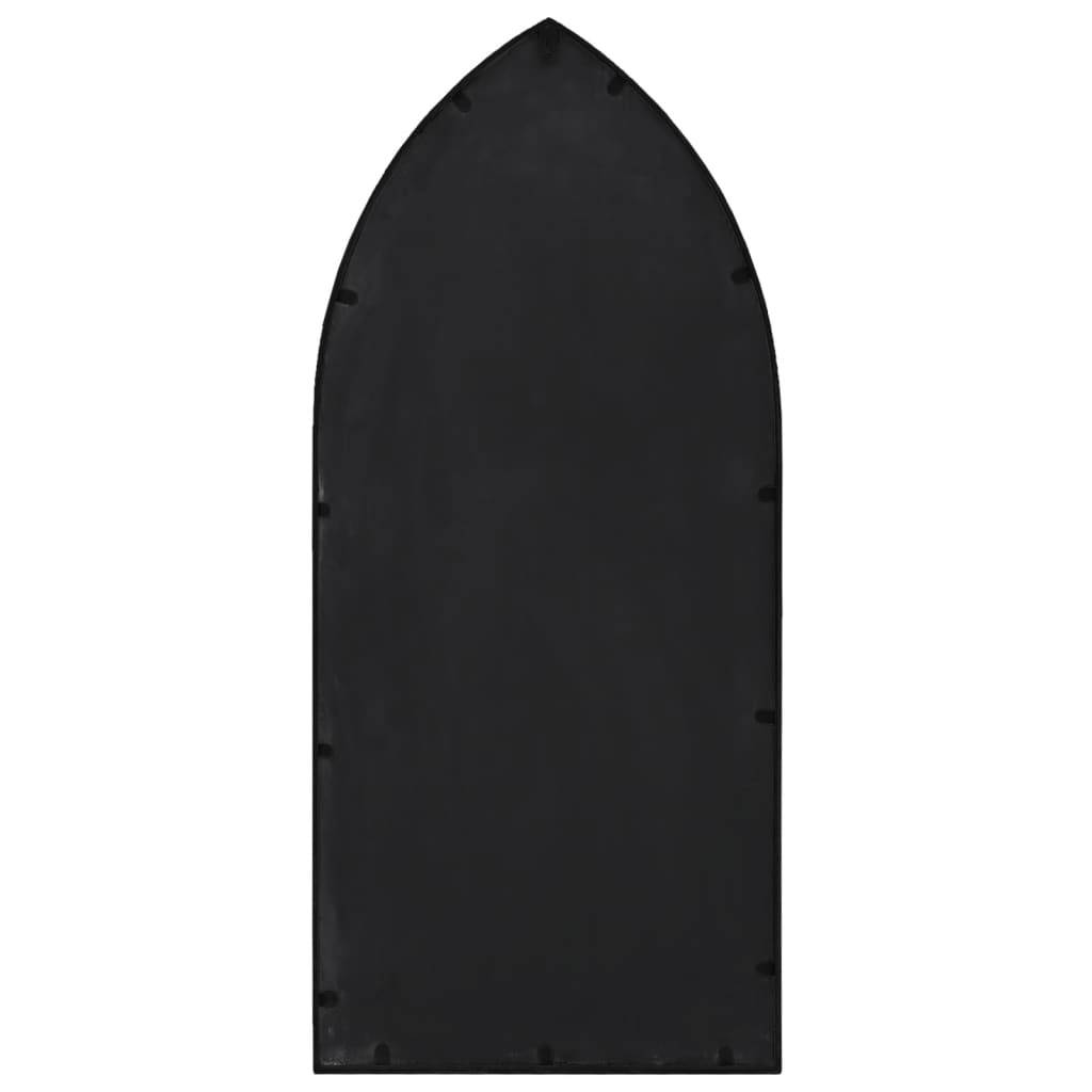 vidaXL Spiegel Schwarz 100x45 cm Eisen für den Innenbereich