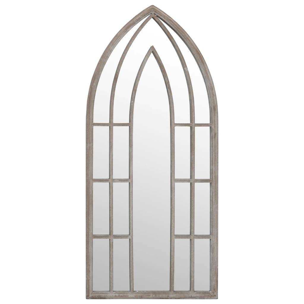 vidaXL Spiegel Sandfarben 70x30 cm Eisen für den Innenbereich