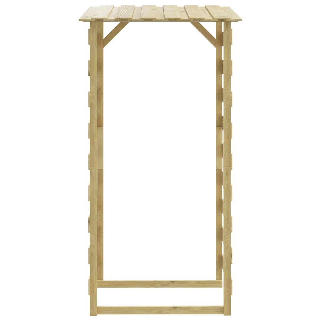 vidaXL Pergolen mit Dach 2 Stk. 100x90x200 cm Kiefernholz Imprägniert
