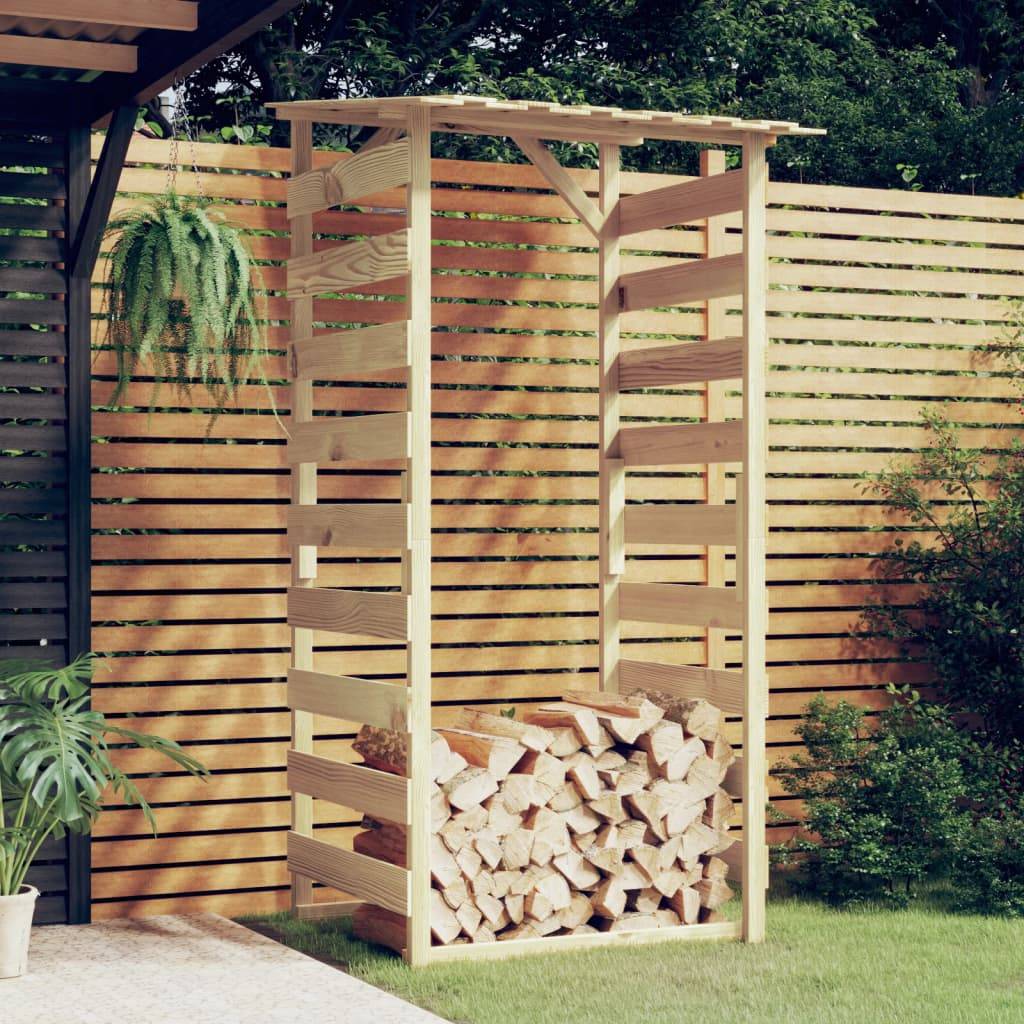 vidaXL Pergola mit Dach 100x90x200 cm Imprägniertes Kiefernholz