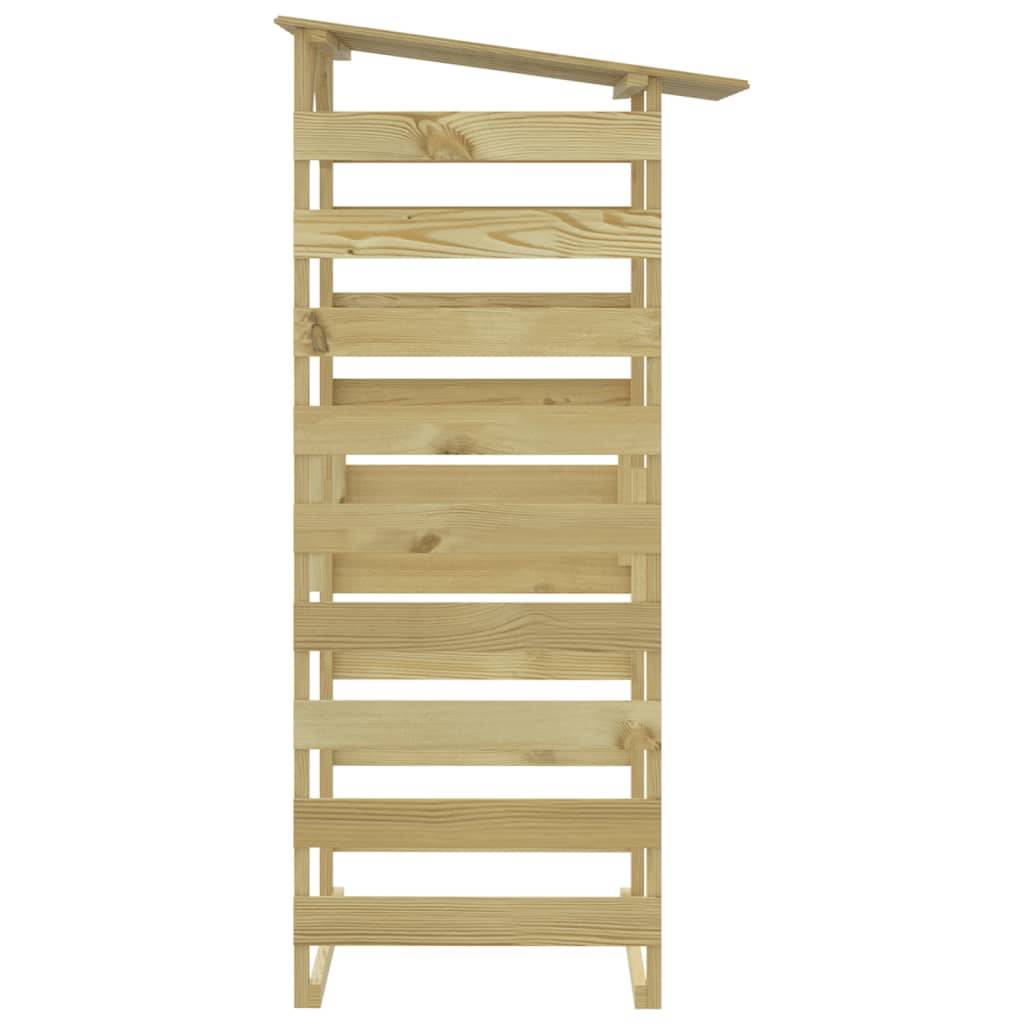 vidaXL Pergola mit Dach 100x90x200 cm Imprägniertes Kiefernholz