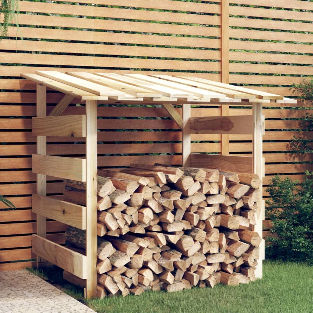 vidaXL Pergola mit Dach 100x90x100 cm Imprägniertes Kiefernholz