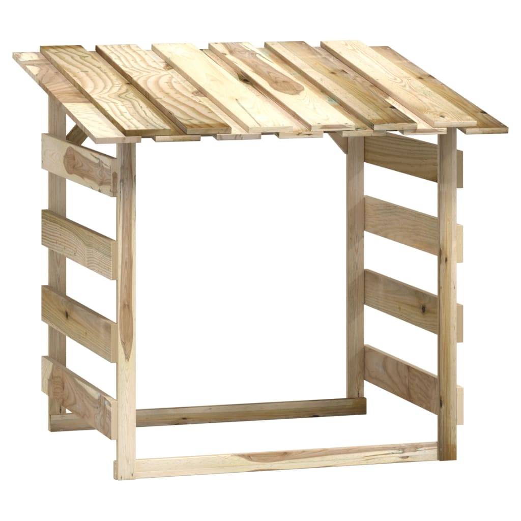 vidaXL Pergola mit Dach 100x90x100 cm Imprägniertes Kiefernholz