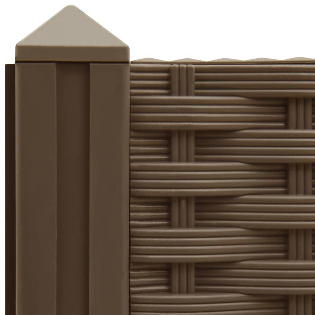 vidaXL Hochbeet 40x40x71 cm Polypropylen