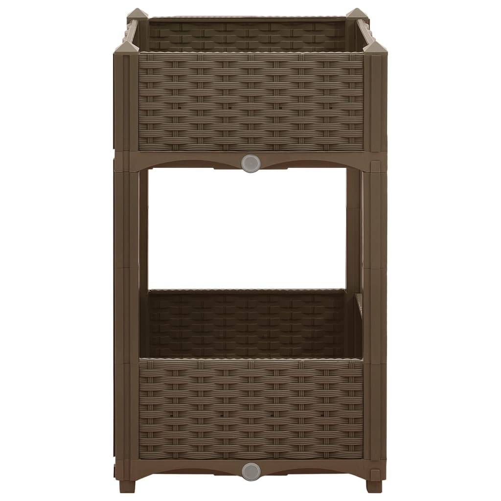 vidaXL Hochbeet 40x40x71 cm Polypropylen