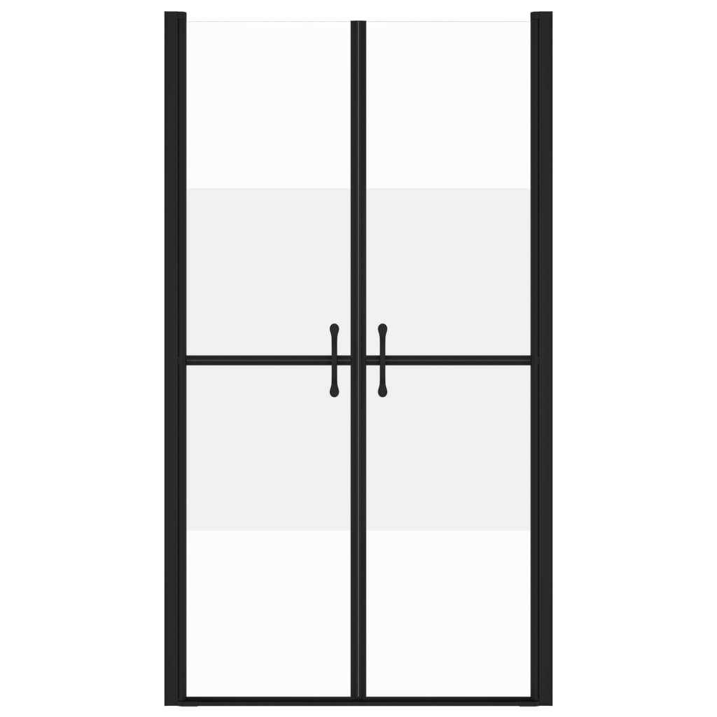 vidaXL Duschtür Halb Matt ESG (78-81)x190 cm
