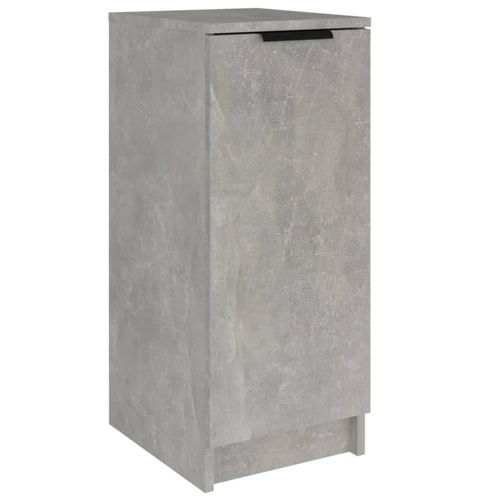 vidaXL Schuhregal Betongrau 30x35x70 cm Holzwerkstoff