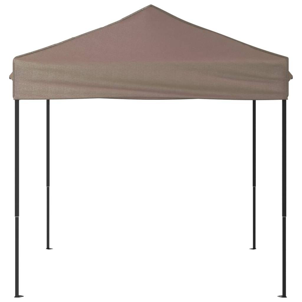vidaXL Partyzelt Faltbar Taupe 2x2 m