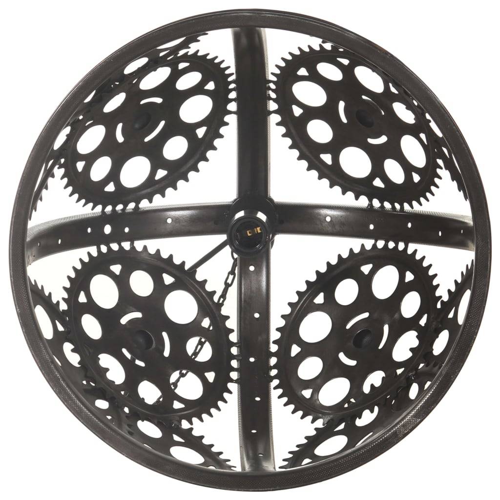 vidaXL Deckenlampe Industriestil Kettenrad-Design 45 cm E27