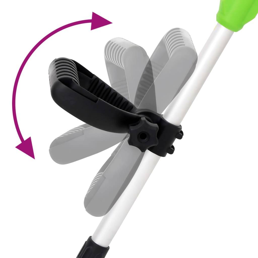 vidaXL Elektro-Rasentrimmer mit Teleskopstiel 29 cm 550 W