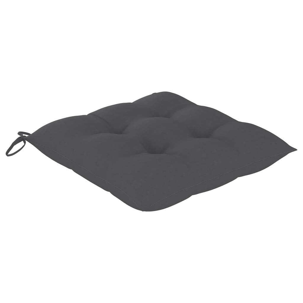 vidaXL Gartenstühle 8 Stk. mit Kissen Massivholz Akazie