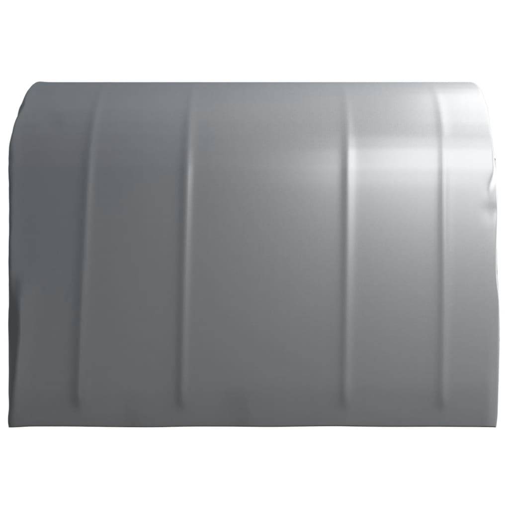 vidaXL Lagerzelt 300x300 cm Stahl Grau