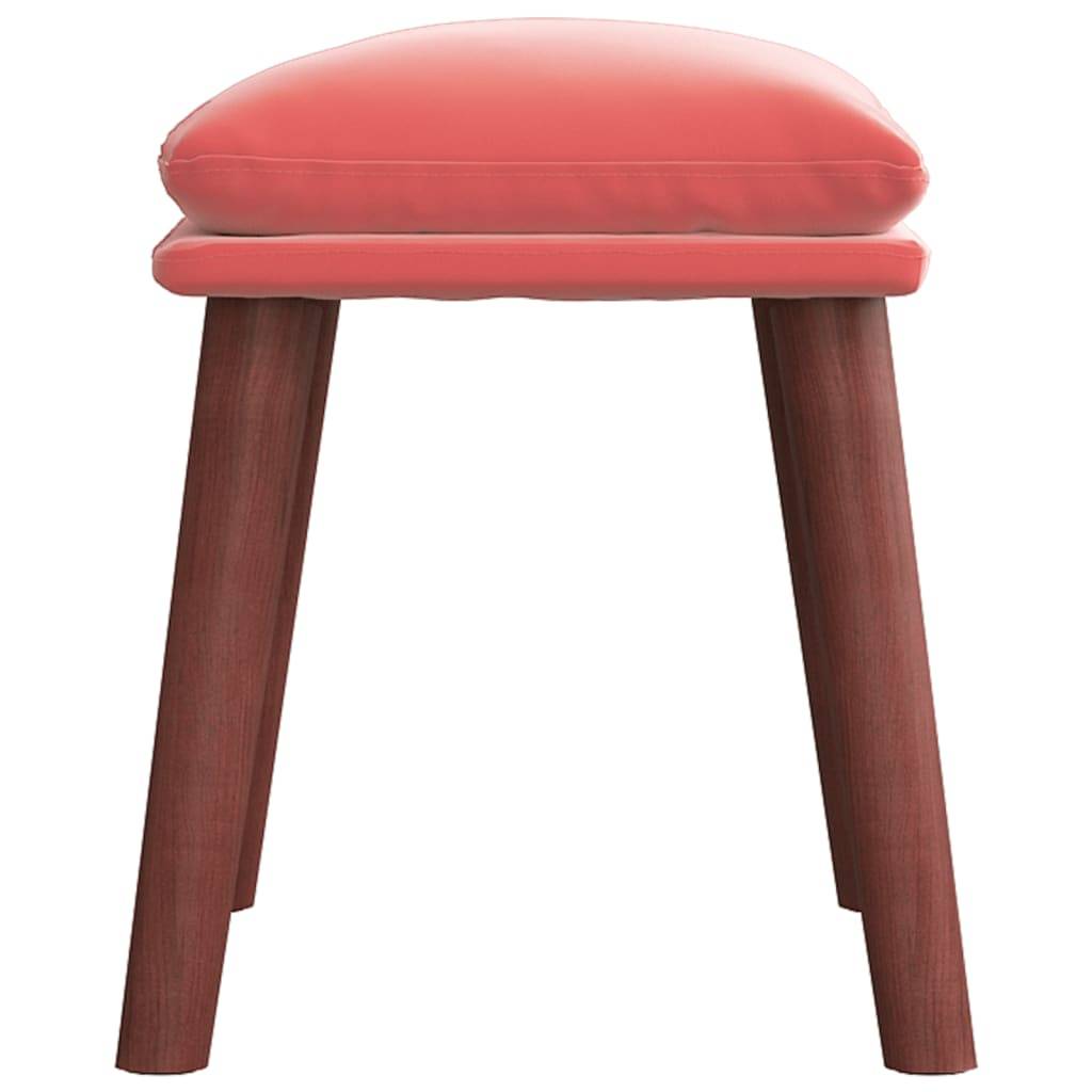 vidaXL Fußhocker Rosa 45x29,5x35 cm Samt