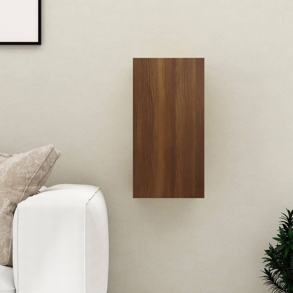vidaXL TV-Schrank Braun Eichen-Optik 30,5x30x60 cm Holzwerkstoff