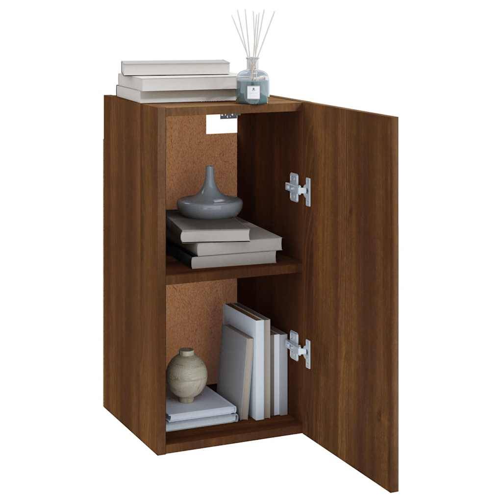 vidaXL TV-Schrank Braun Eichen-Optik 30,5x30x60 cm Holzwerkstoff