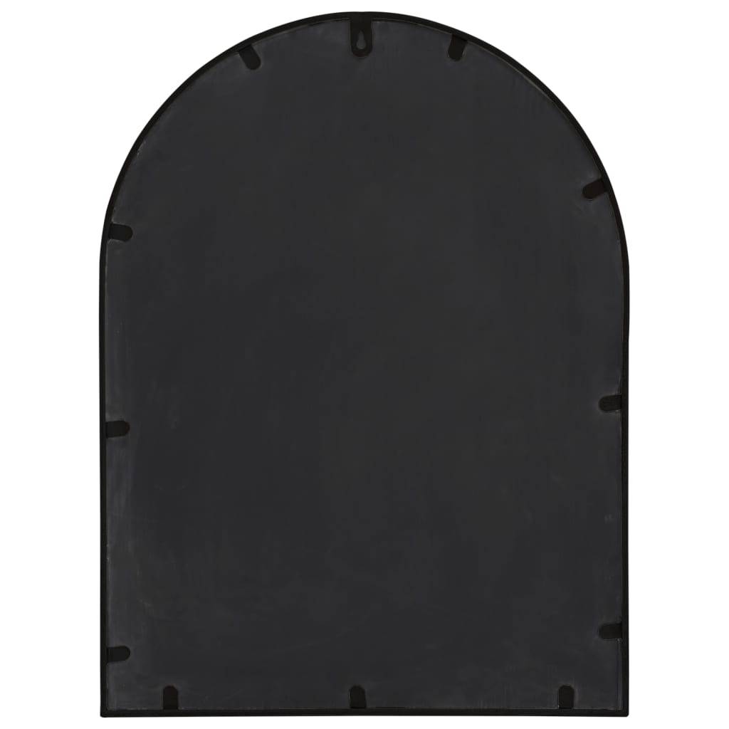 vidaXL Spiegel Schwarz 60x45 cm Eisen für den Innenbereich