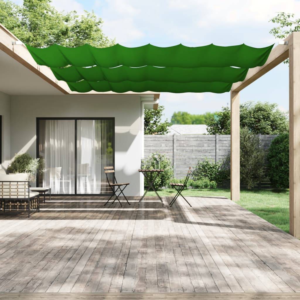vidaXL Senkrechtmarkise Hellgrün 180x600 cm Oxford-Gewebe