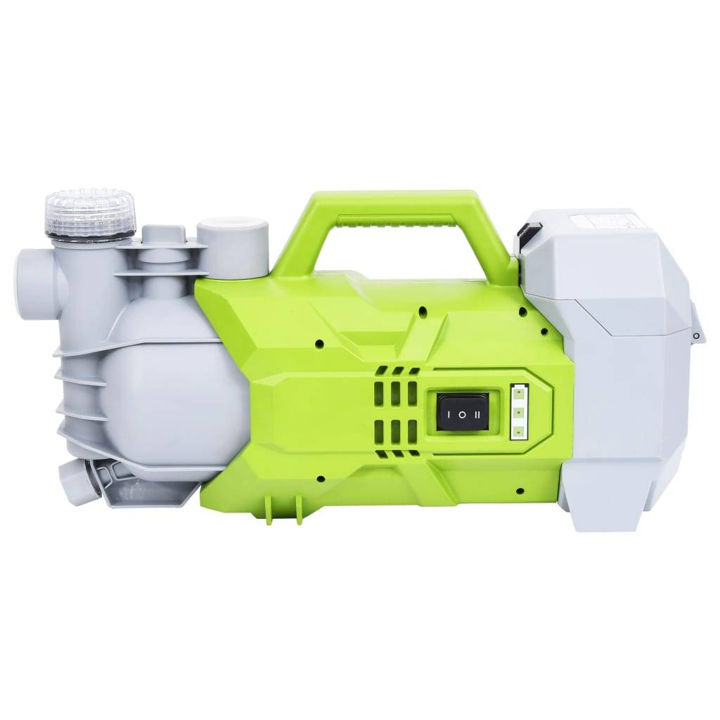 vidaXL Kabellose Gartenpumpe 180W 2800 L/h